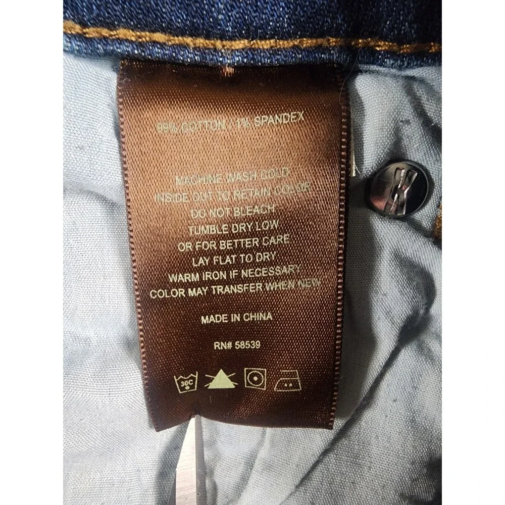 KUT from the Kloth Catherine‎ Boyfriend Jeans Women 4 Distressed Denim Mid Rise